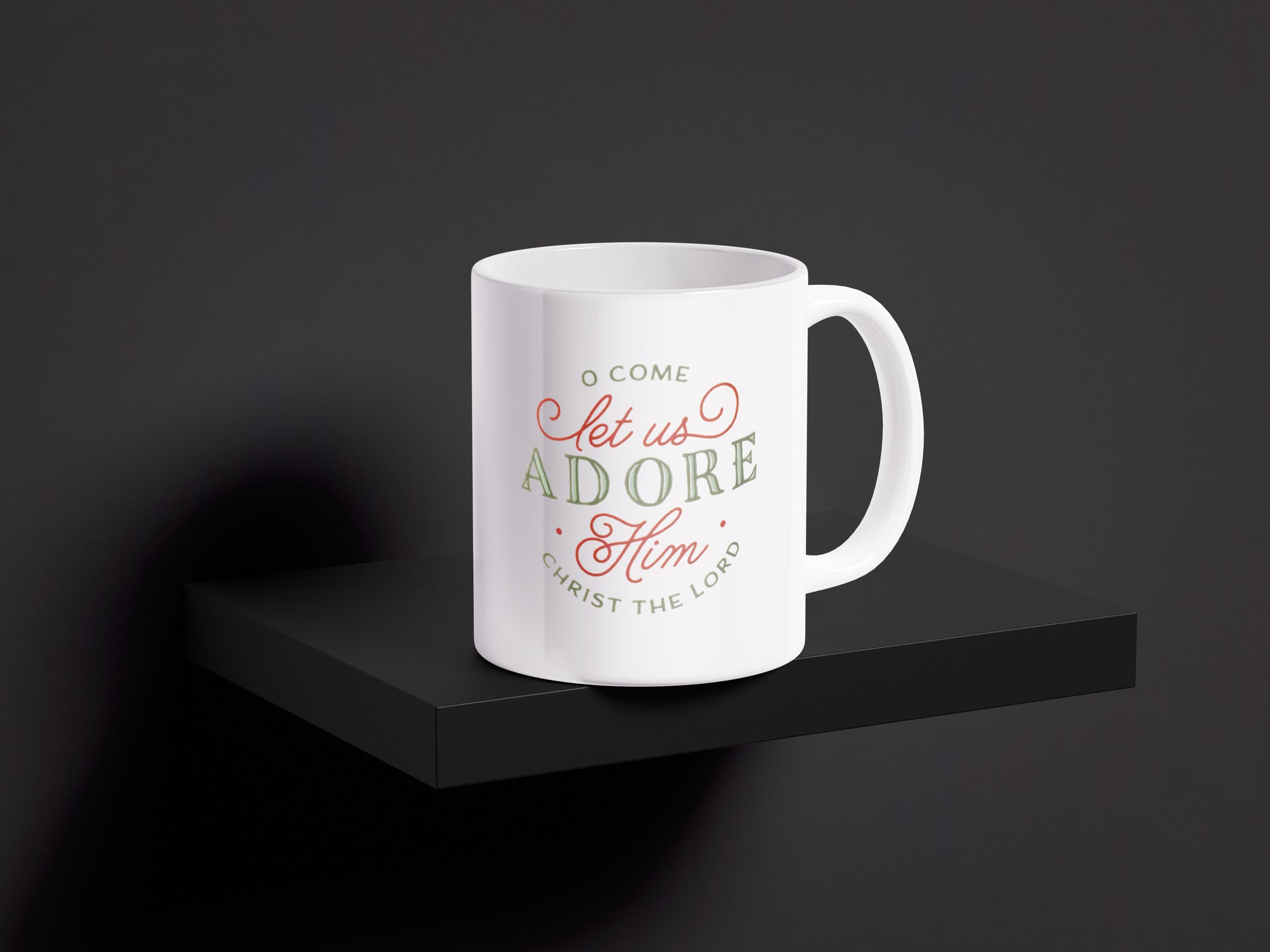 Let Us Adore Him - Mug