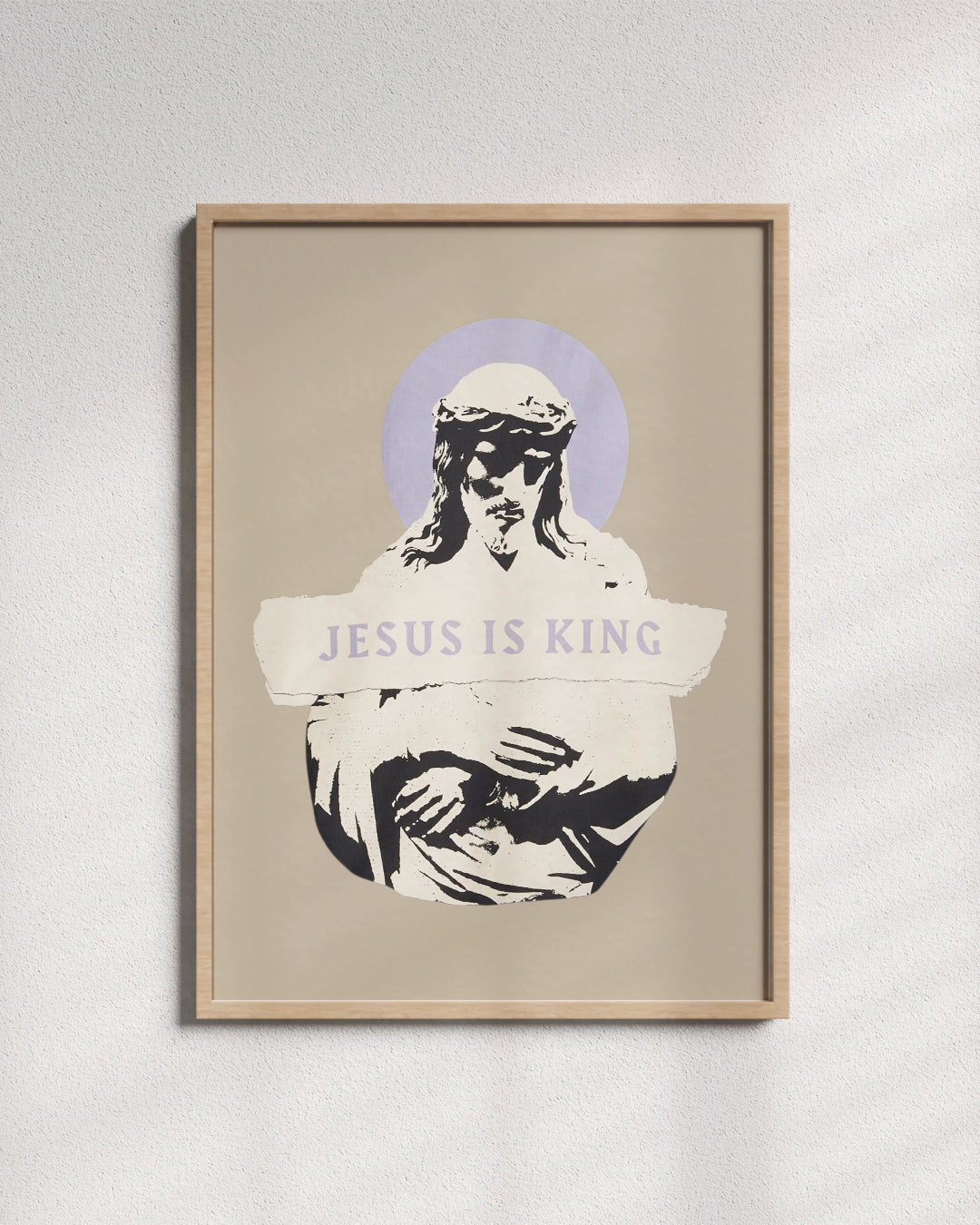 Jesus Is King - Wall Art