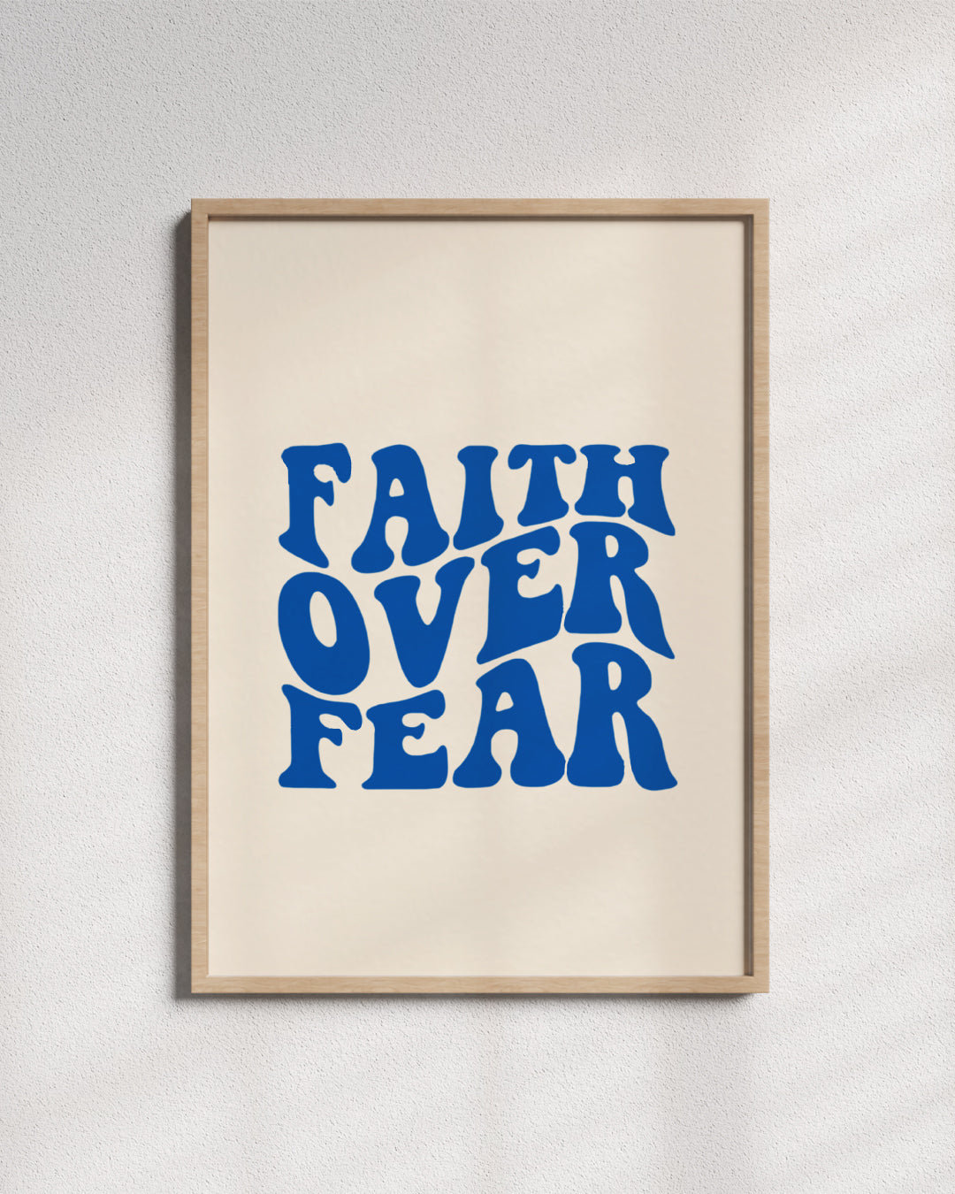 Faith Over Fear - Wall Art