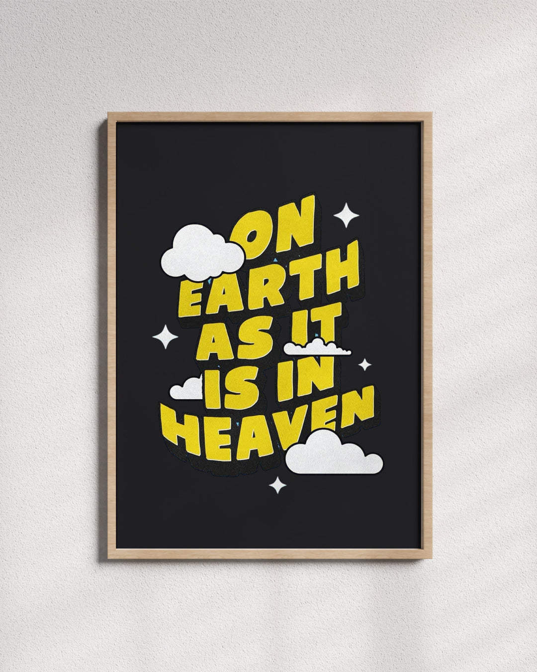 On Earth As It Is In Heaven - Wall Art
