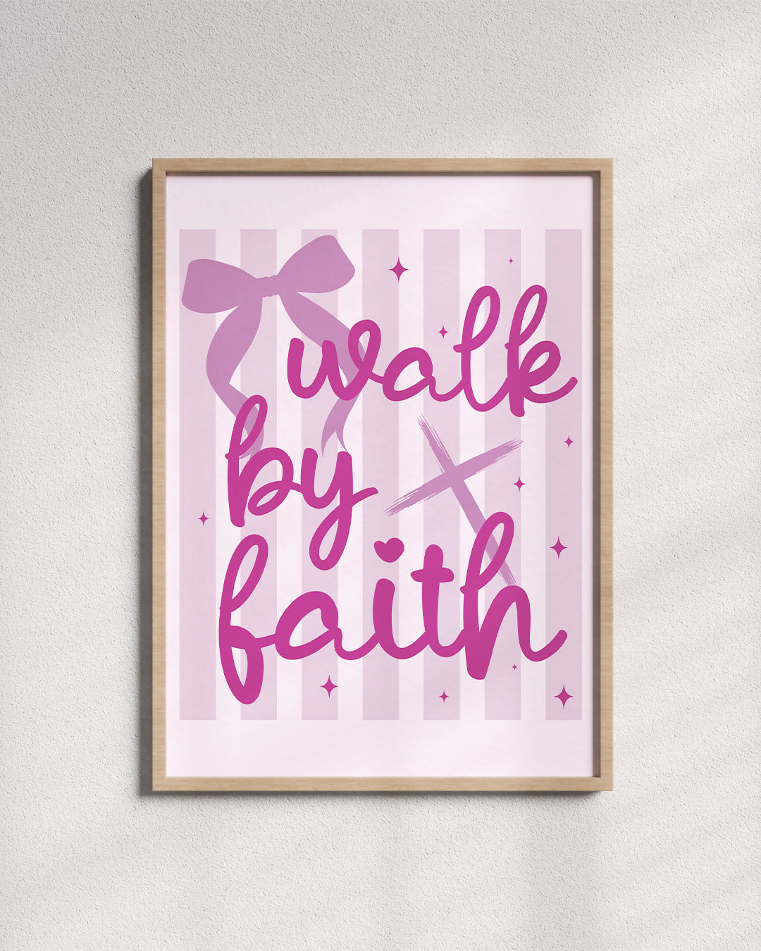 Walk By Faith - Wall Art
