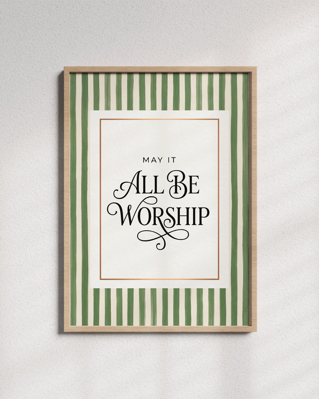 Worship - Wall Art