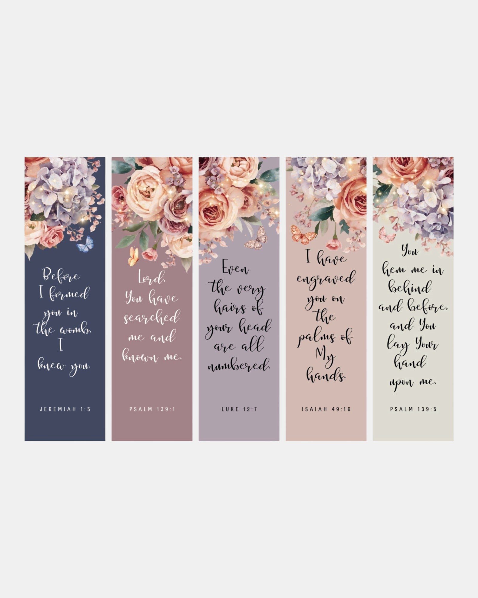 Petals of Promise Bookmark Set