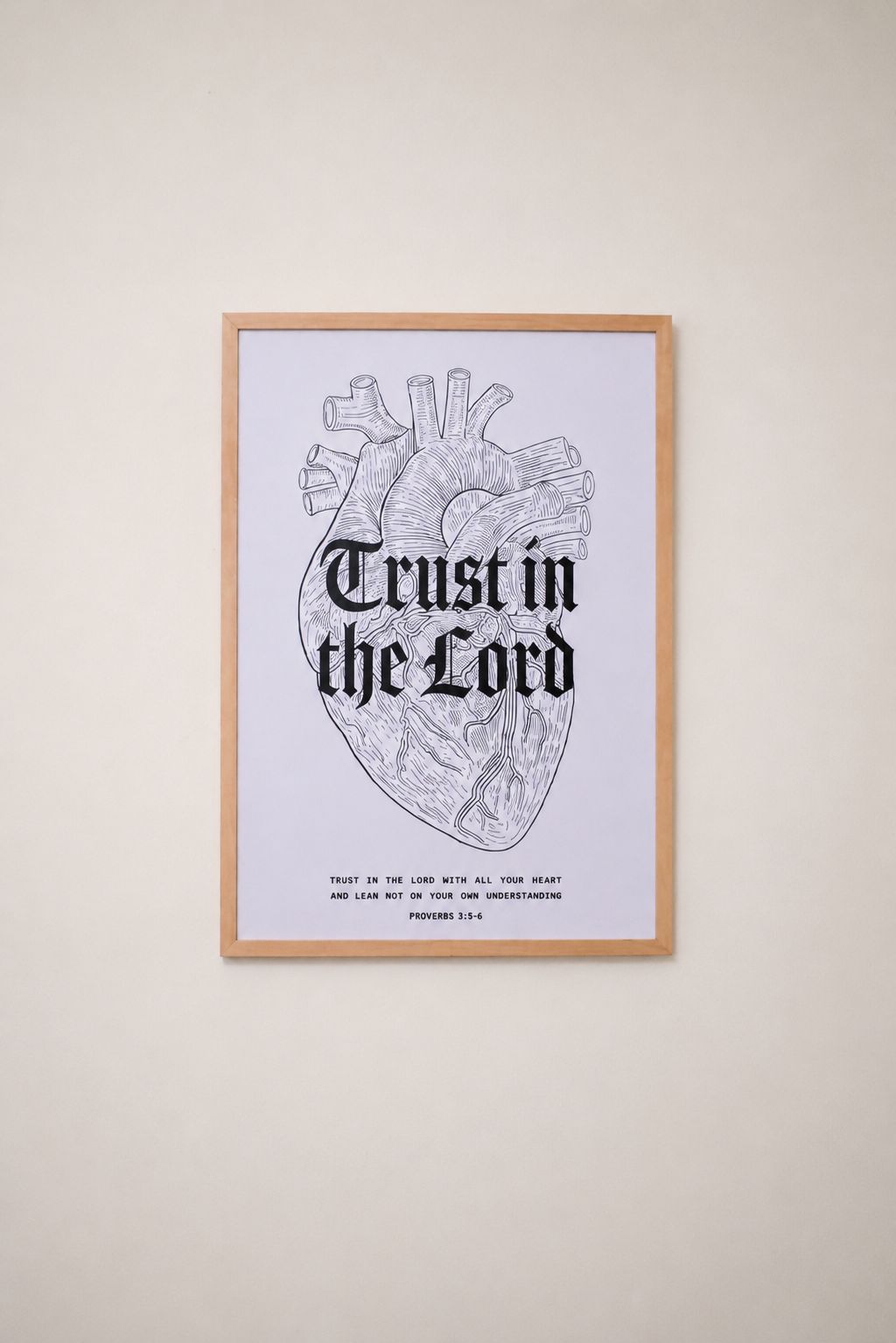 Trust In The Lord - Wall Art